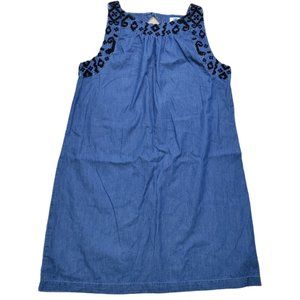 Old Navy Women Size L Tunic Dress Blue Sleeveless